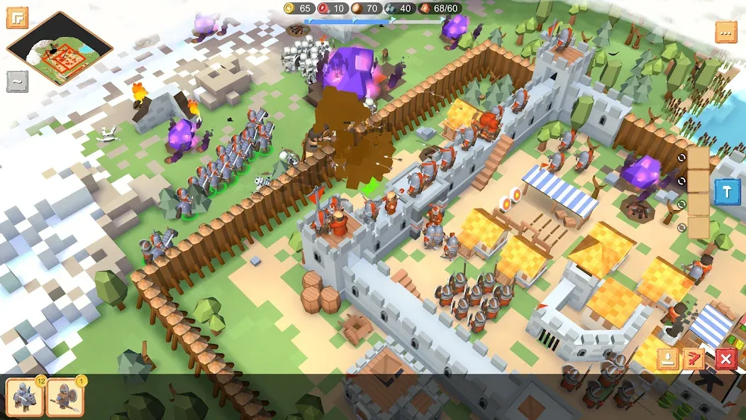 Взломанная RTS Siege Up! — Medieval War  [МОД Меню] — стабильная версия apk на Андроид screen 4