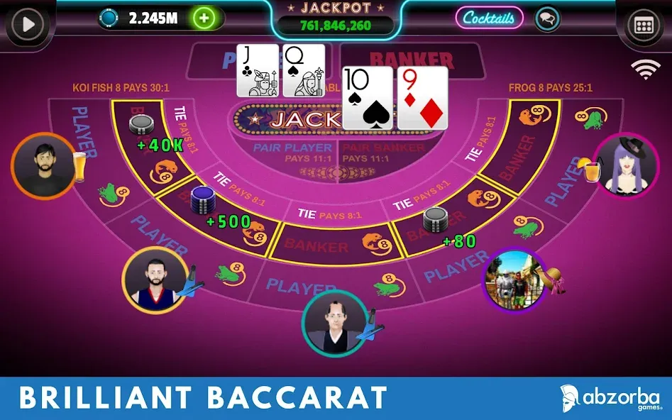 Скачать взломанную Baccarat (Баккара)  [МОД Unlimited Money] — полная версия apk на Андроид screen 1