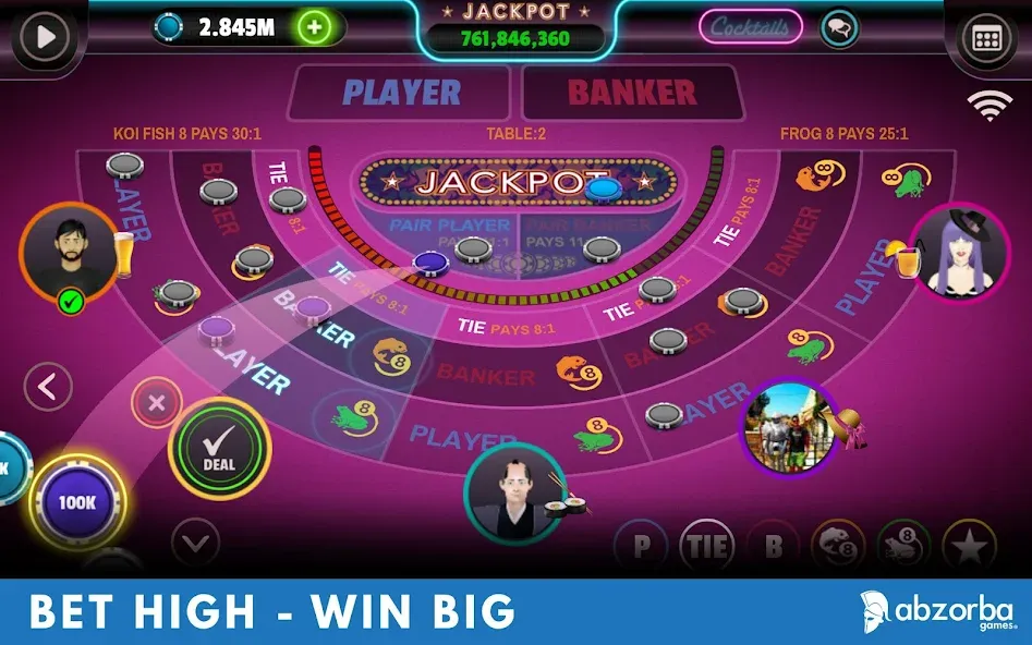 Скачать взломанную Baccarat (Баккара)  [МОД Unlimited Money] — полная версия apk на Андроид screen 2