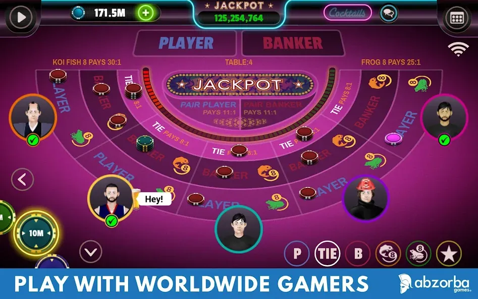 Скачать взломанную Baccarat (Баккара)  [МОД Unlimited Money] — полная версия apk на Андроид screen 3