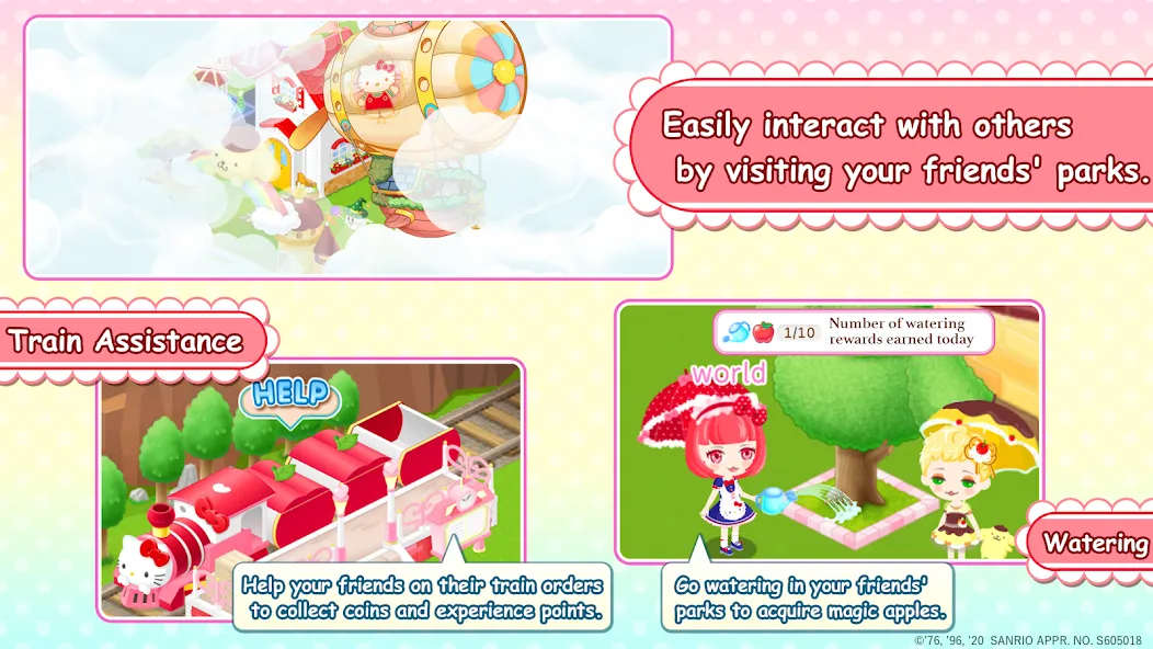 Взломанная HelloKittyWorld2 Sanrio Kawaii (ХеллоуКиттиВорлд2 Санрио Каваии)  [МОД Unlocked] — последняя версия apk на Андроид screen 5