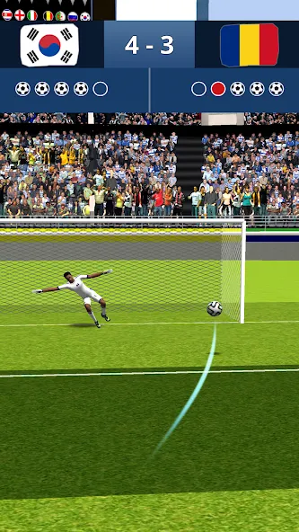 Взломанная Final Shoot: Penalty-Shootout  [МОД Бесконечные монеты] — стабильная версия apk на Андроид screen 2