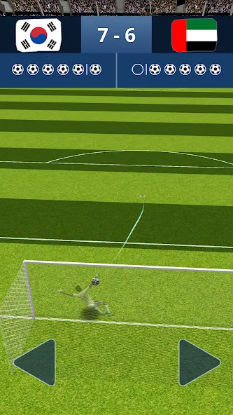 Взломанная Final Shoot: Penalty-Shootout  [МОД Бесконечные монеты] — стабильная версия apk на Андроид screen 3