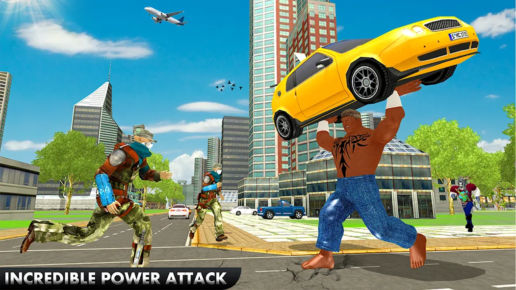 Взломанная Black Monster Hero City Battle  [МОД Unlocked] — последняя версия apk на Андроид screen 3