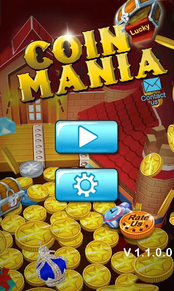 Взлом AE Coin Mania : Arcade Fun (Эй Это Мания Монет)  [МОД Mega Pack] — стабильная версия apk на Андроид screen 1