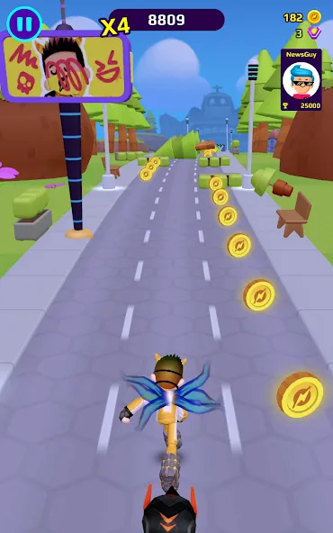 Скачать взлом PKXD Runner (ПКХД Раннер)  [МОД Menu] — полная версия apk на Андроид screen 5