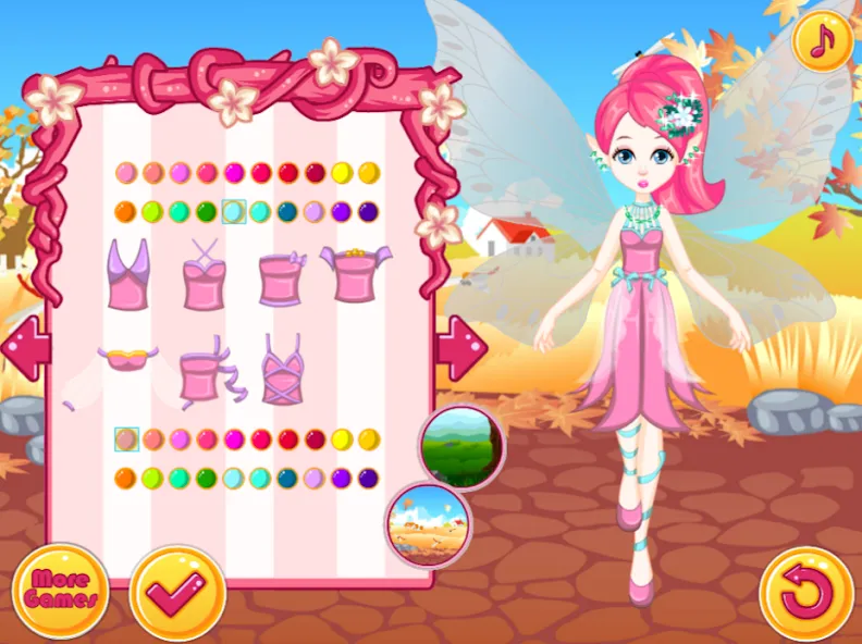 Взломанная Fairy Dress Up — Girls Games  [МОД Unlimited Money] — последняя версия apk на Андроид screen 2