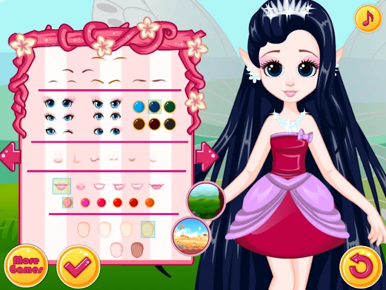 Взломанная Fairy Dress Up — Girls Games  [МОД Unlimited Money] — последняя версия apk на Андроид screen 3