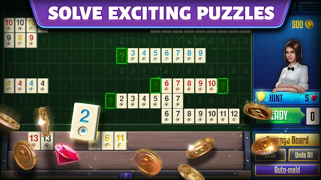 Взлом Rummy Club  [МОД Много монет] — последняя версия apk на Андроид screen 2