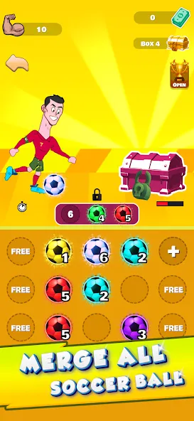 Взлом Lifting Ronaldo (Тренировка Роналду)  [МОД Mega Pack] — полная версия apk на Андроид screen 5