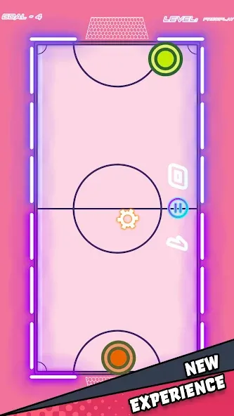 Взлом Air Hockey Glow HD Ultimate 2D (Эйр)  [МОД Unlocked] — полная версия apk на Андроид screen 2