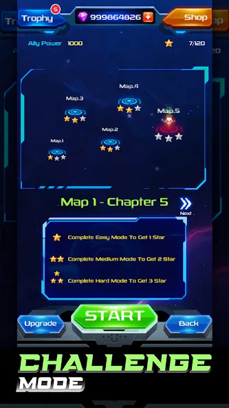 Взлом Galaxy Attack: Space Shooter (Гэлэкси Аттак)  [МОД Все открыто] — стабильная версия apk на Андроид screen 4