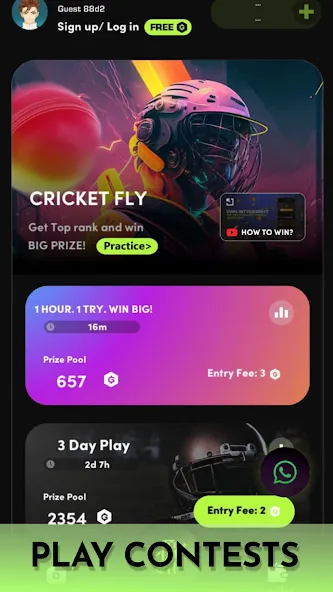 Взлом Cricket Fly x Gamifly (Крикет Флай)  [МОД Mega Pack] — последняя версия apk на Андроид screen 5