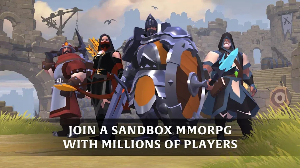 Скачать взлом Albion Online (Альбион Онлайн)  [МОД Unlimited Money] — полная версия apk на Андроид screen 1