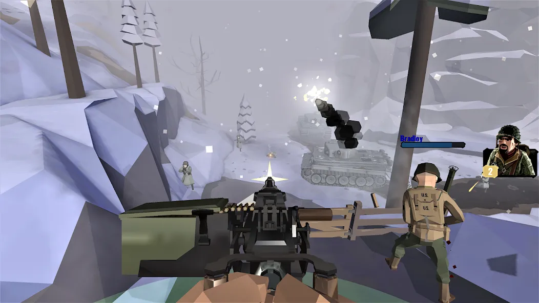 Взлом World War Polygon: WW2 shooter (Ворлд Вар Полигон)  [МОД Все открыто] — полная версия apk на Андроид screen 5