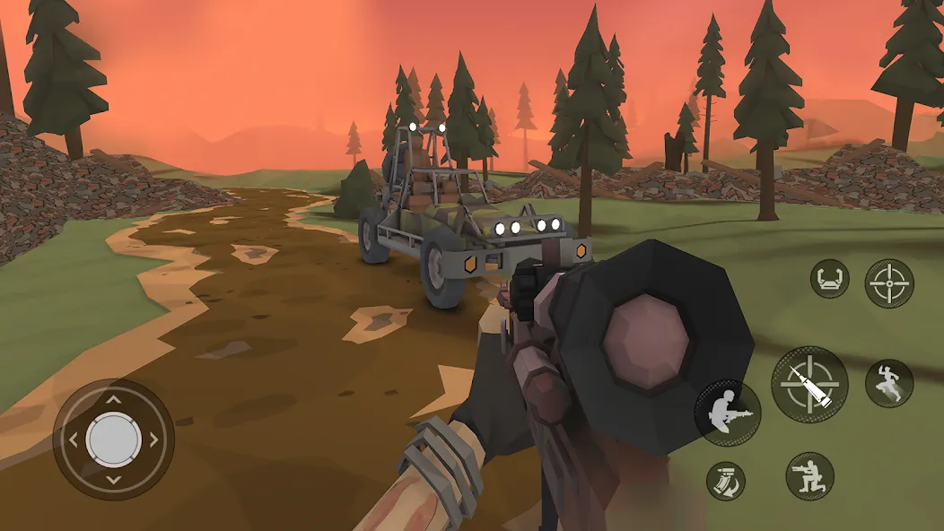 Скачать взлом The Walking Zombie 2: Shooter (Зе Волкинг Зомби 2)  [МОД Все открыто] — полная версия apk на Андроид screen 3