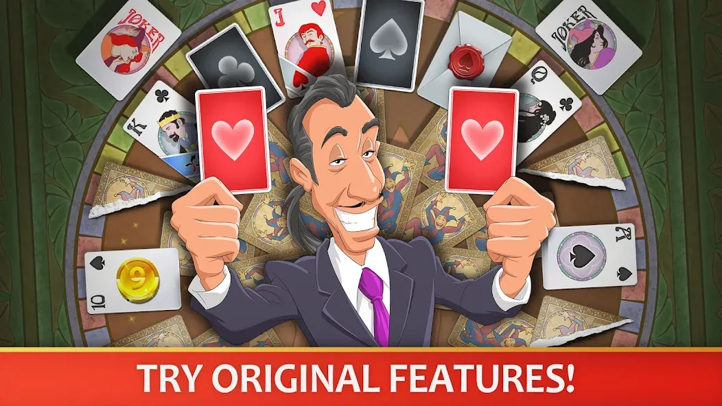 Взлом Solitaire Perfect Match  [МОД Меню] — полная версия apk на Андроид screen 4