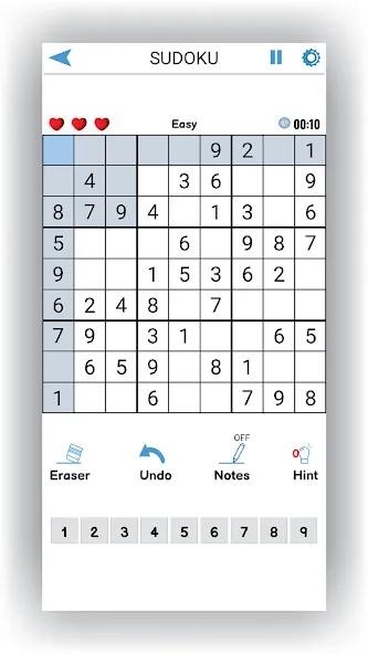 Скачать взлом Sudoku Offline: Hard Puzzles (Судоку Оффлайн)  [МОД Меню] — стабильная версия apk на Андроид screen 1