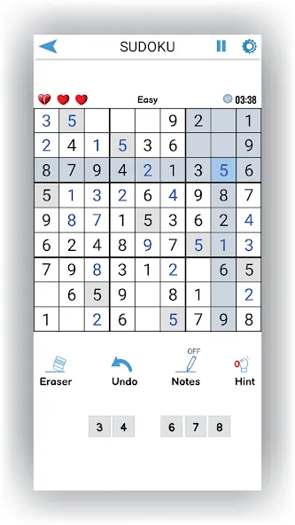 Скачать взлом Sudoku Offline: Hard Puzzles (Судоку Оффлайн)  [МОД Меню] — стабильная версия apk на Андроид screen 2