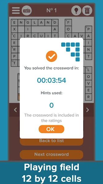 Взлом Crossword: Grand collection  [МОД Menu] — полная версия apk на Андроид screen 4