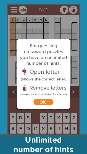 Взлом Crossword: Grand collection  [МОД Menu] — полная версия apk на Андроид screen 5