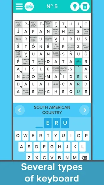 Скачать взлом Crossword: Arrowword puzzles  [МОД Много монет] — полная версия apk на Андроид screen 2