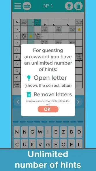 Скачать взлом Crossword: Arrowword puzzles  [МОД Много монет] — полная версия apk на Андроид screen 4