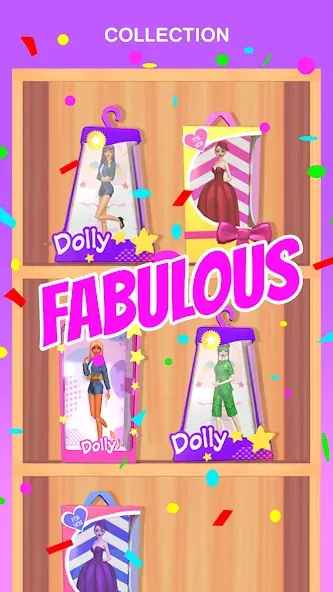 Взломанная Doll Makeover — DIY 3D Dolly  [МОД Много денег] — стабильная версия apk на Андроид screen 5