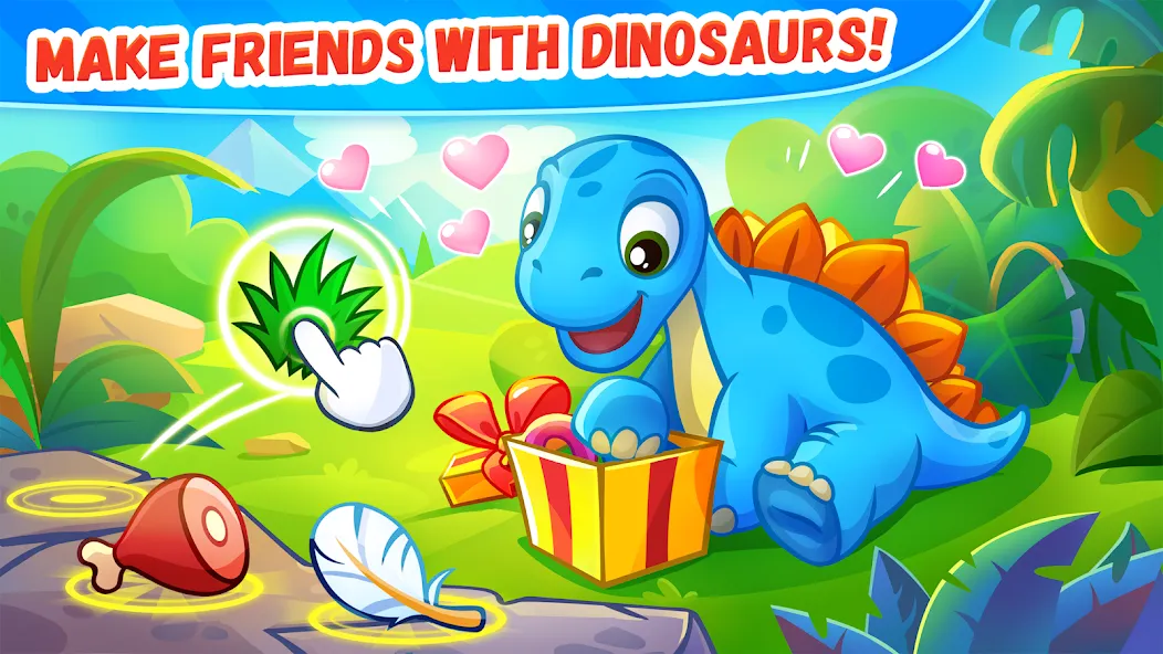 Взлом Dinosaur games for kids age 2  [МОД Бесконечные деньги] — стабильная версия apk на Андроид screen 4