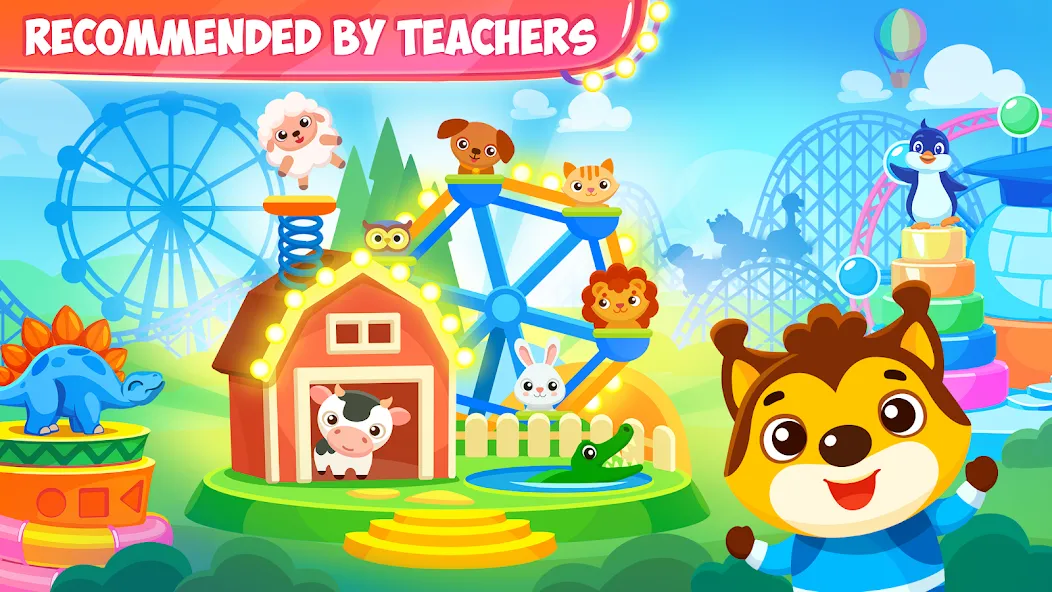 Взломанная Games for kids 3 years old  [МОД Unlocked] — полная версия apk на Андроид screen 1