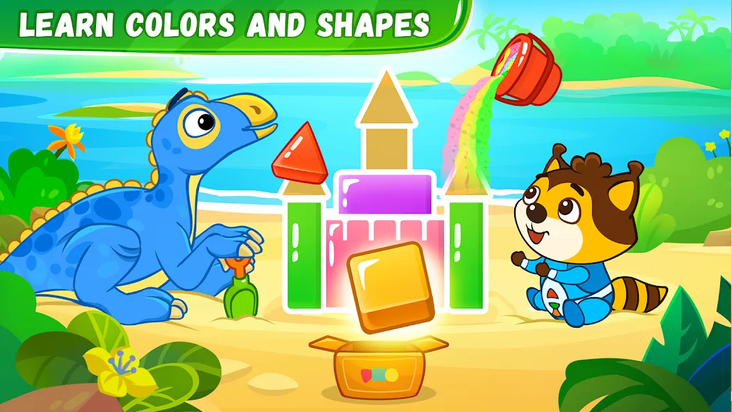 Взломанная Games for kids 3 years old  [МОД Unlocked] — полная версия apk на Андроид screen 4