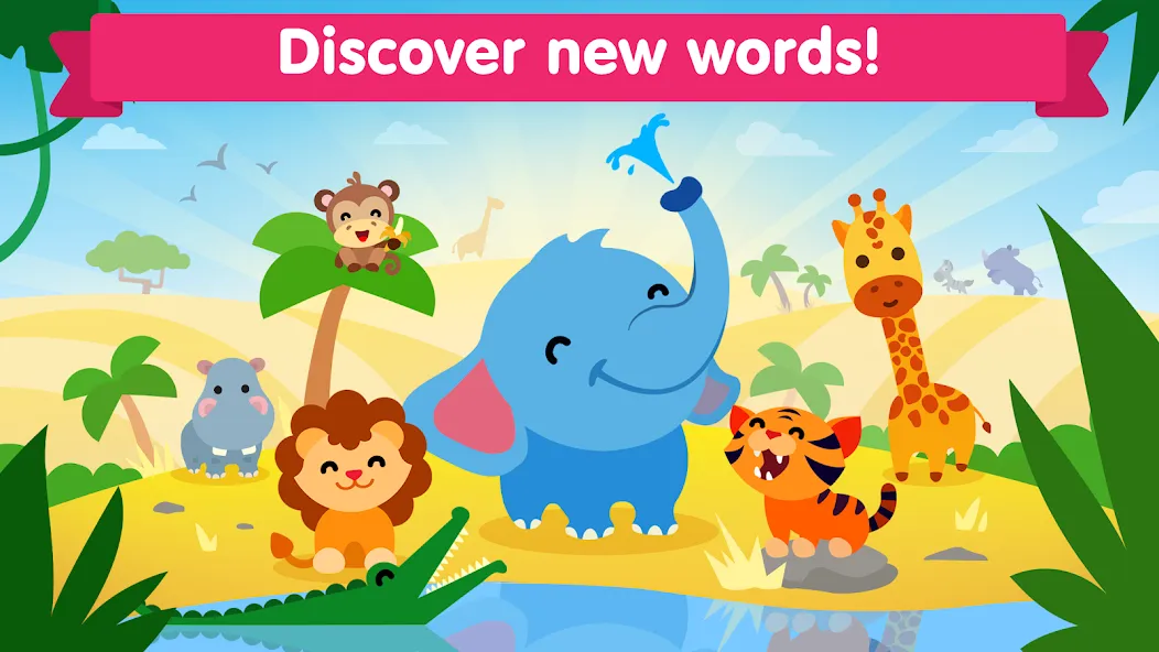 Взлом Animal sounds games for babies  [МОД Все открыто] — полная версия apk на Андроид screen 2