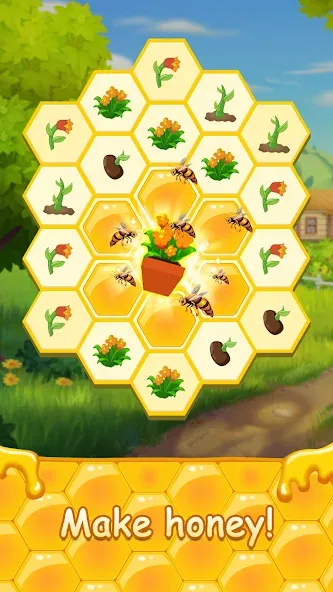 Скачать взлом Honey Bottles — merge puzzle (Хани Ботлс)  [МОД Unlimited Money] — последняя версия apk на Андроид screen 3