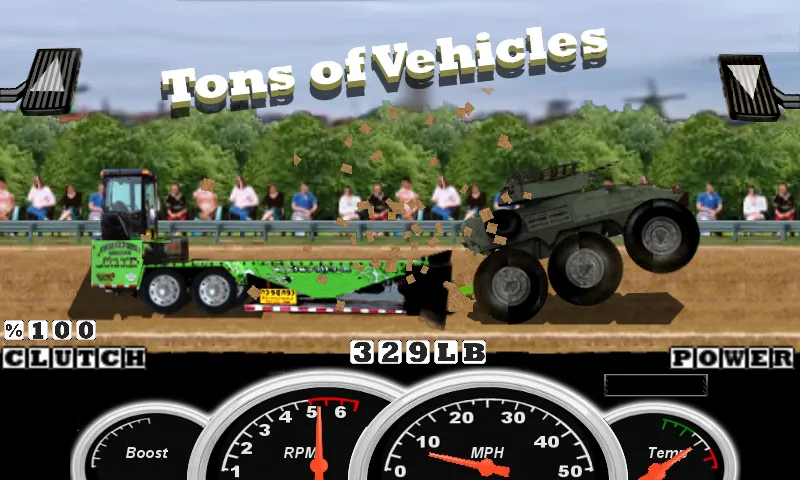 Взломанная Tractor Pull  [МОД Все открыто] — полная версия apk на Андроид screen 3