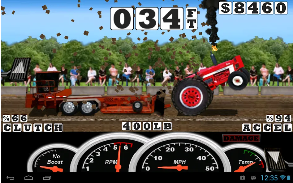 Взломанная Tractor Pull  [МОД Все открыто] — полная версия apk на Андроид screen 5