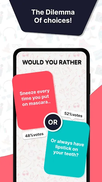 Скачать взлом Would u Rather? Party Game  [МОД Unlocked] — последняя версия apk на Андроид screen 2