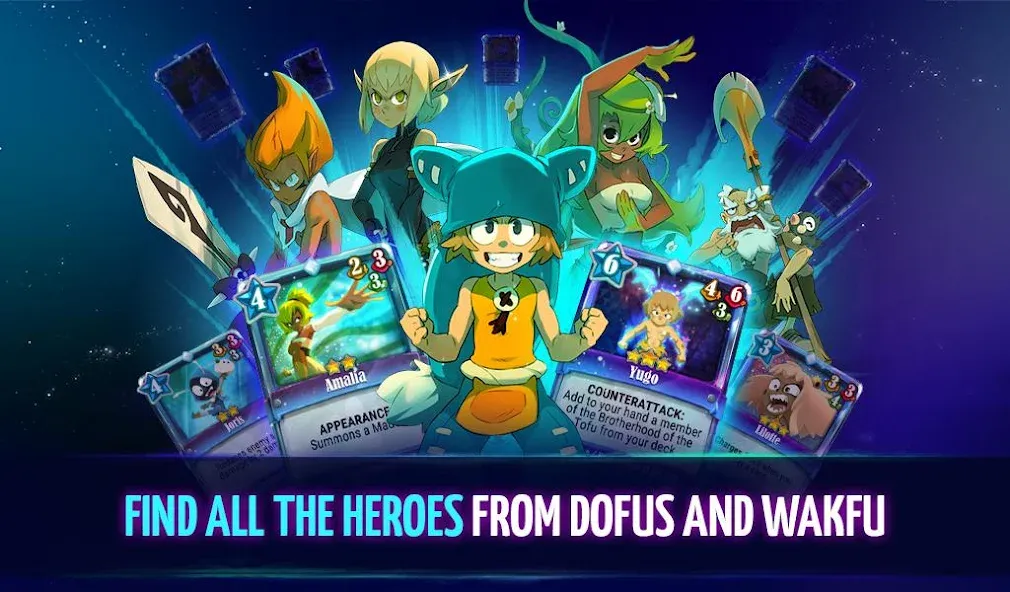 Скачать взломанную KROSMAGA — The WAKFU Card Game (Кросмага)  [МОД Все открыто] — полная версия apk на Андроид screen 3