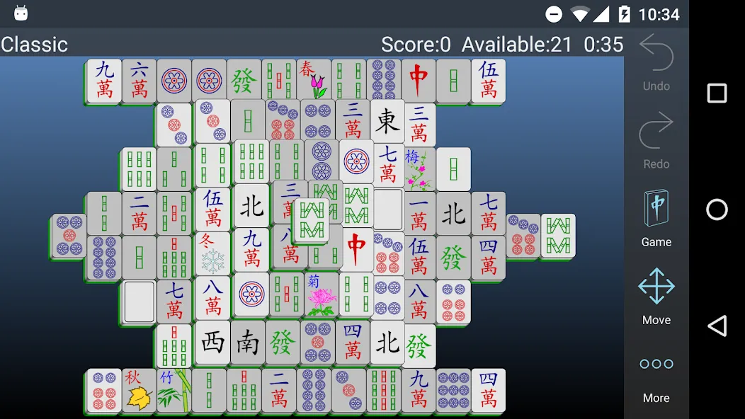 Скачать взломанную Mahjongg Builder  [МОД Бесконечные деньги] — полная версия apk на Андроид screen 2