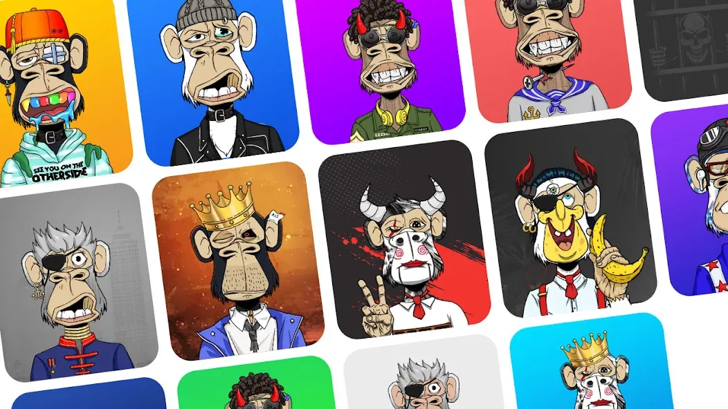 Взлом Bored Ape Maker — NFT Art (Боред Эйп Мейкер)  [МОД Unlocked] — полная версия apk на Андроид screen 1