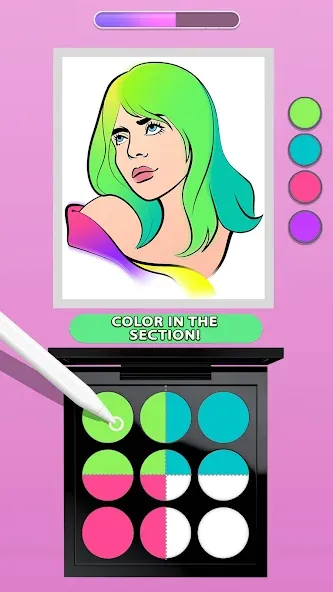 Скачать взломанную Makeup Kit — Color Mixing  [МОД Много денег] — стабильная версия apk на Андроид screen 4