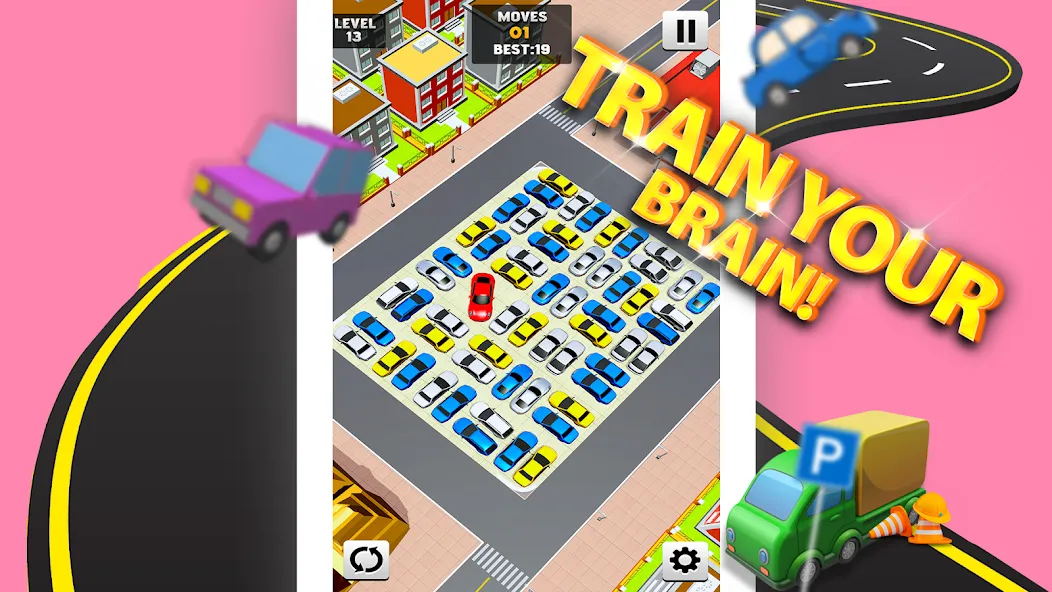 Взломанная Park Master: Car Parking Jam (Парк Мастер)  [МОД Mega Pack] — последняя версия apk на Андроид screen 4