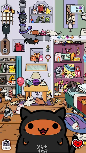 Взлом KleptoCats  [МОД Много денег] — последняя версия apk на Андроид screen 2