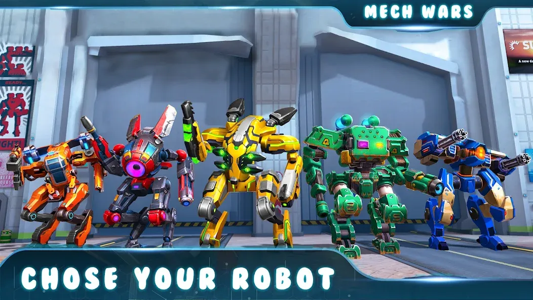 Взлом Spider Mech Wars — Robot Game  [МОД Бесконечные монеты] — полная версия apk на Андроид screen 3