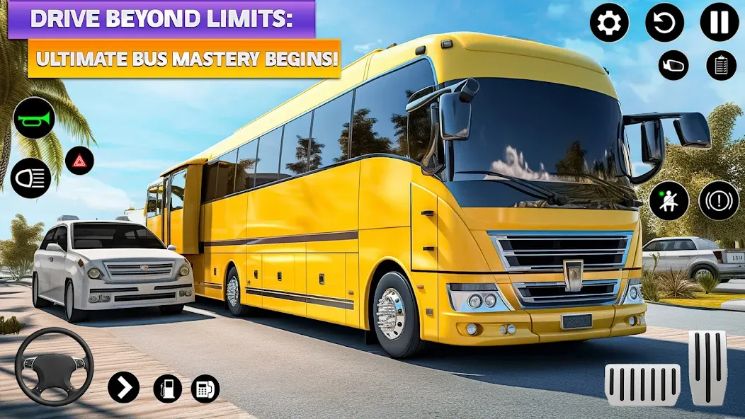 Скачать взлом Ultimate Bus Driving Simulator (Ультимативный симулятор вождения автобуса)  [МОД Много денег] — стабильная версия apk на Андроид screen 2