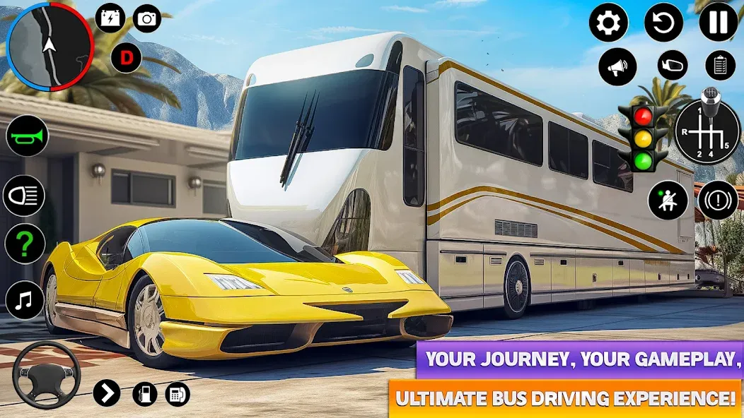 Скачать взлом Ultimate Bus Driving Simulator (Ультимативный симулятор вождения автобуса)  [МОД Много денег] — стабильная версия apk на Андроид screen 5