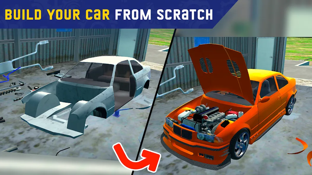 Скачать взлом My First Summer Car: Mechanic (Май Фрст Саммер Кар)  [МОД Меню] — полная версия apk на Андроид screen 1