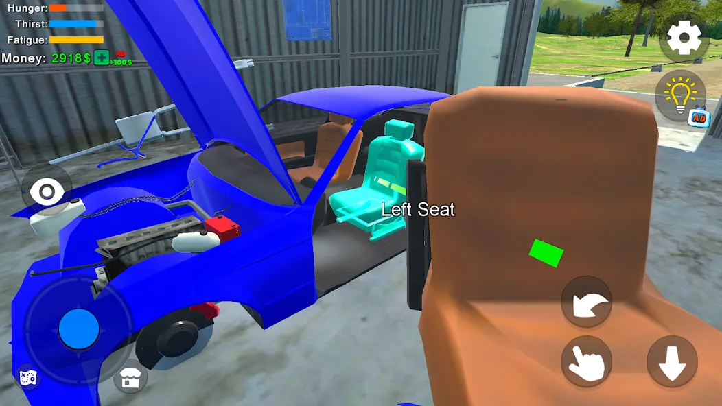 Скачать взлом My First Summer Car: Mechanic (Май Фрст Саммер Кар)  [МОД Меню] — полная версия apk на Андроид screen 2