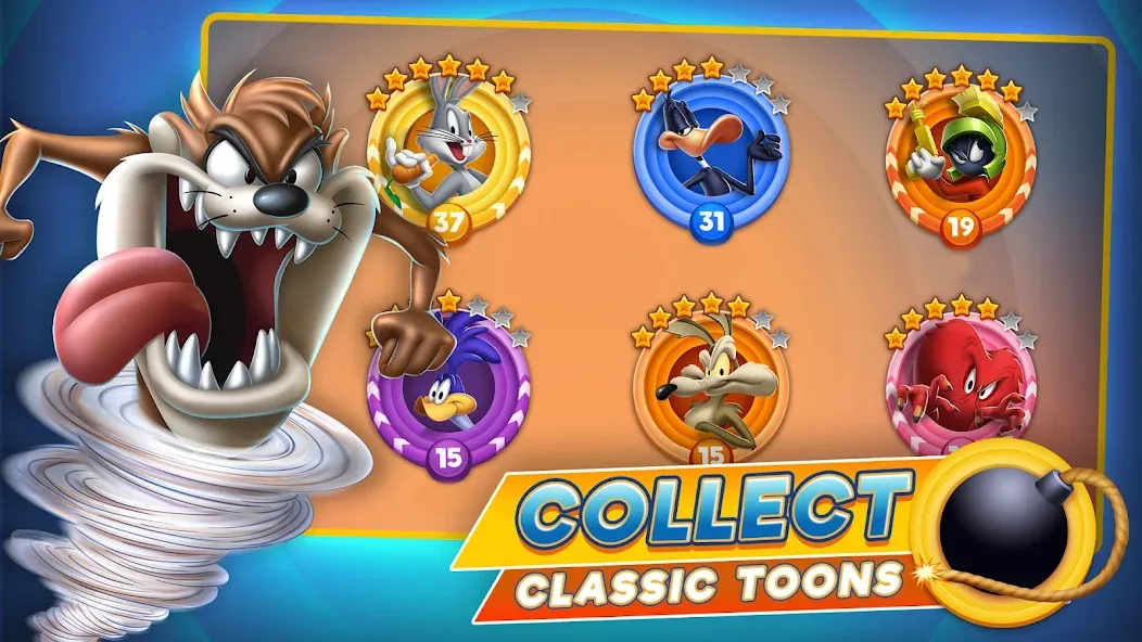 Скачать взлом Looney Tunes™ World of Mayhem (Луни Тюнз)  [МОД Меню] — полная версия apk на Андроид screen 1