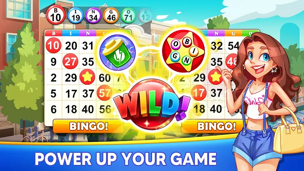 Взломанная Bingo Holiday: Live Bingo Game  [МОД Меню] — стабильная версия apk на Андроид screen 3