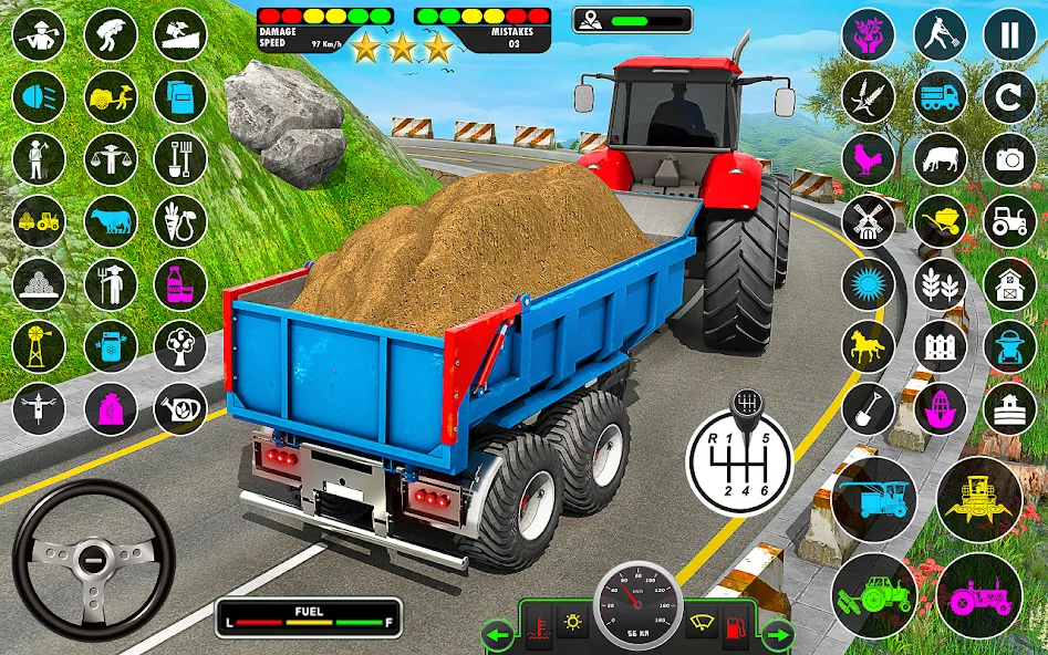 Скачать взломанную Tractor Farming: Tractor Games (Тракторное хозяйство)  [МОД Меню] — стабильная версия apk на Андроид screen 4